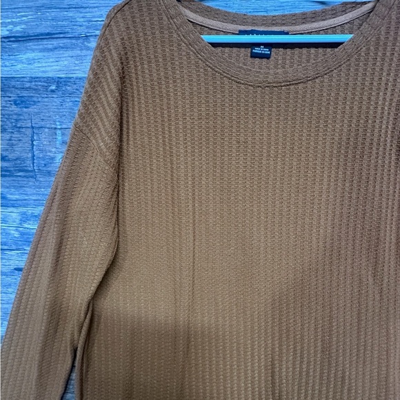 Sanctuary Tan Textured Ribbed Knit Top - Picture 5 of 7